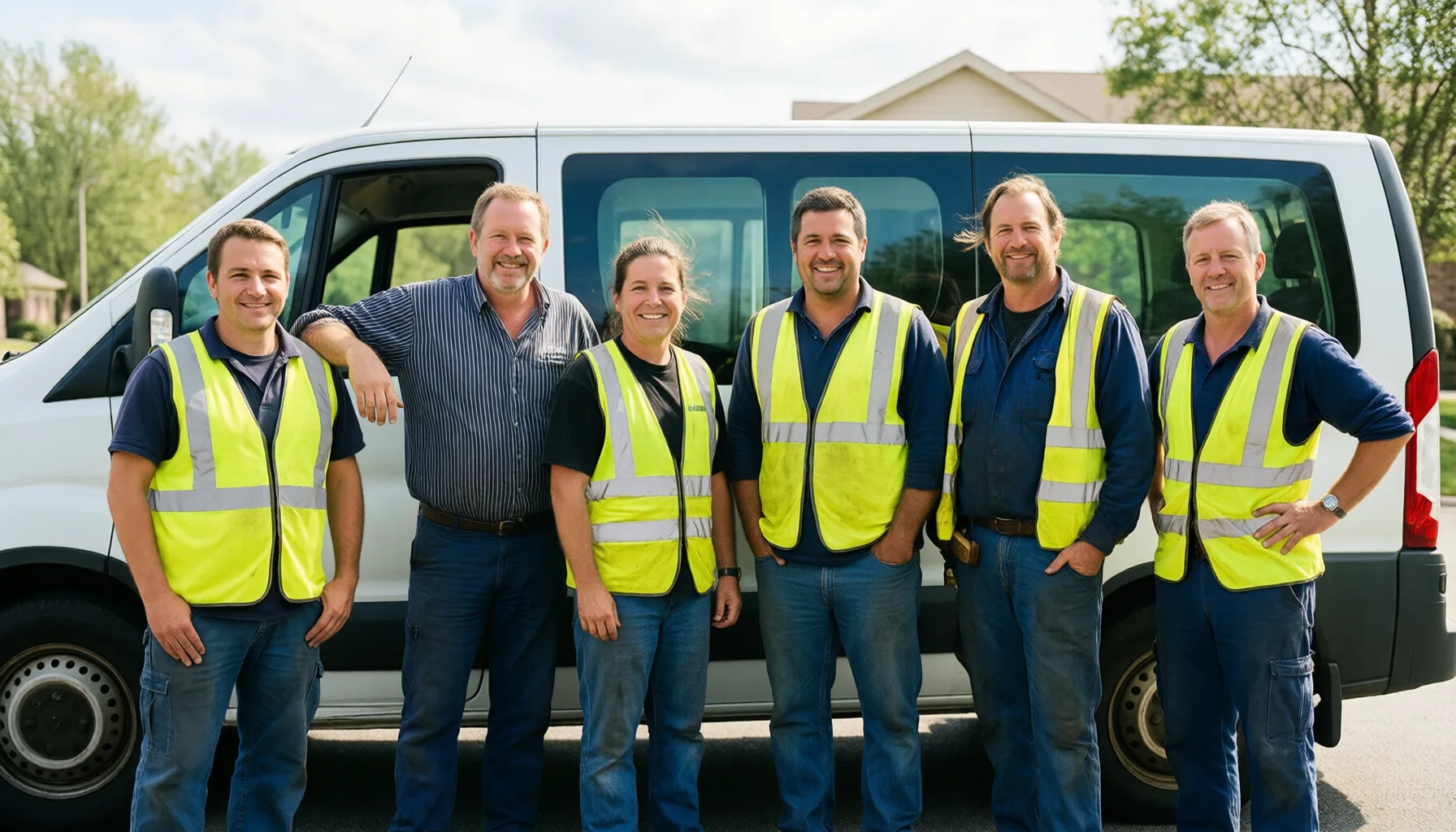 The TechPro AC Repair Team